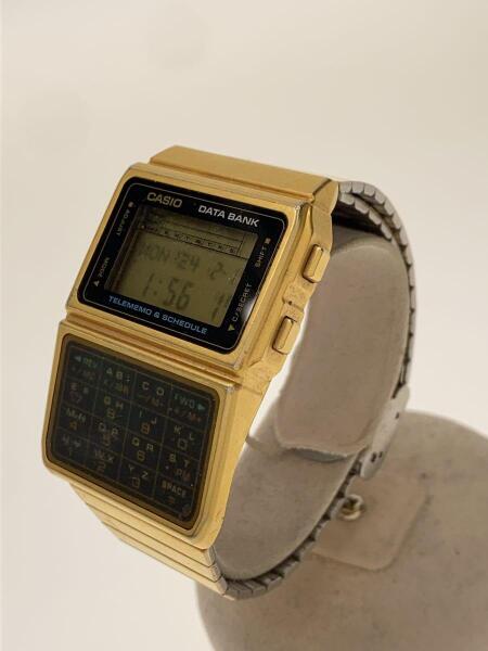 CASIO DATA BANK ゴールド腕時計 DBC-610 CASIO(カシオ) / クォーツ