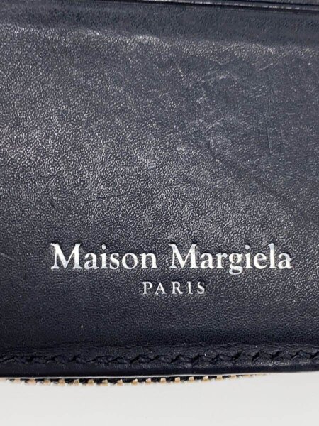 Maison Margiela メゾンマルジェラ ブラックレザー二つ折り財布 Maison Margiela【メゾン マルジェラ 】 Bi fold wallet 4