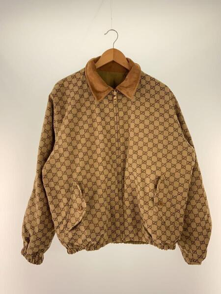 GUCCI(グッチ) / GGリバーシブルジャケット/48/コットン＆スウェード 