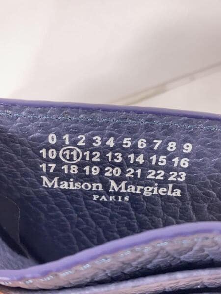 Maison Margiela(メゾンマルジェラ) / カードケース/レザー/ブルー