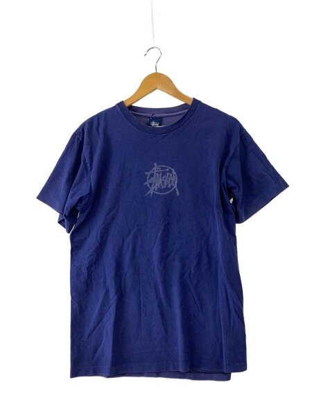 STUSSY(ステューシー) / 90S/Tシャツ/M/コットン/NVY/プリント 