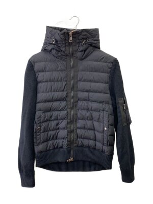 MONCLER(モンクレール) / ダウンジャケット/4/ナイロン/BLK/無地