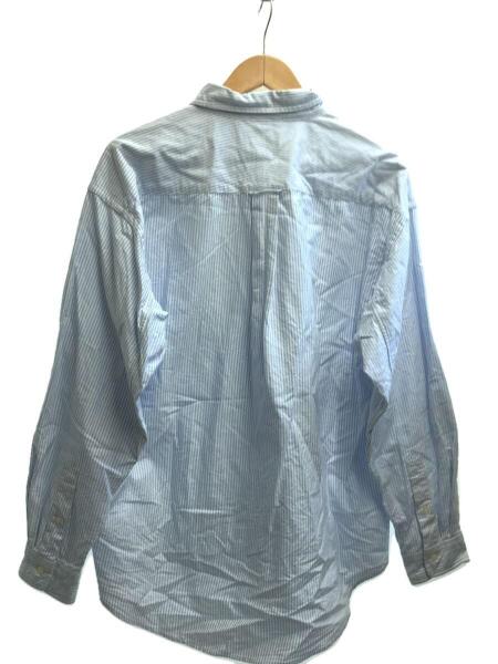 DESCENDANT(ディセンダント) / 長袖シャツ/2/コットン/BLU/ストライプ