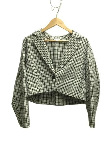 レディース MOUSSY 2Wayチェック柄 テーラードジャケット