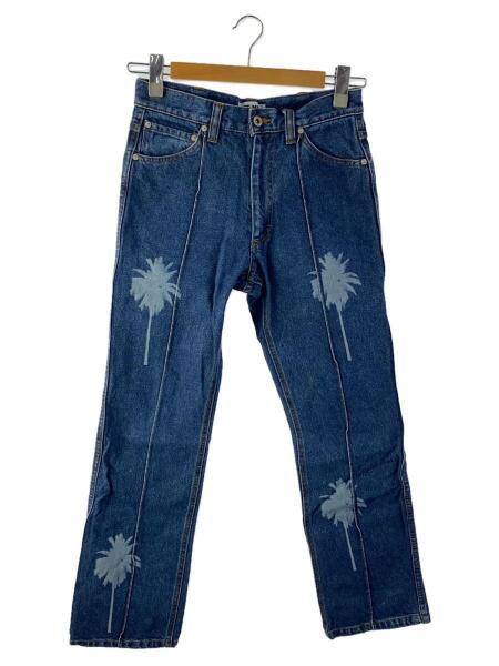 TTT_MSW(ティー) / 22SS/Palm Tree denim/ボトム/S/デニム/BLU/TTT