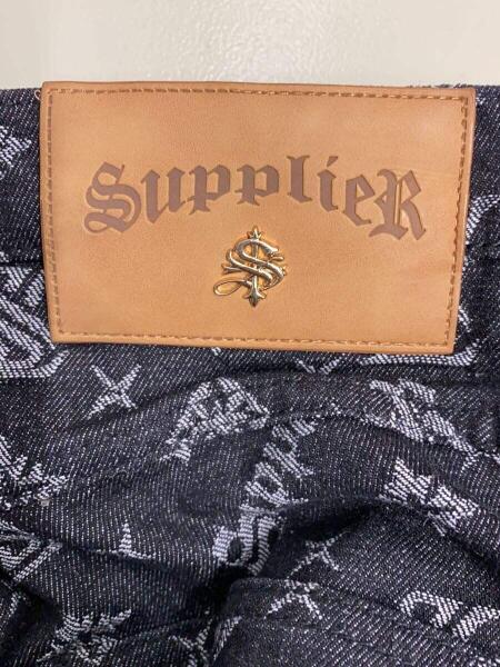 SUPPLIER(サプライヤー) / Monogram Denim Pants/ボトム/M/コットン 