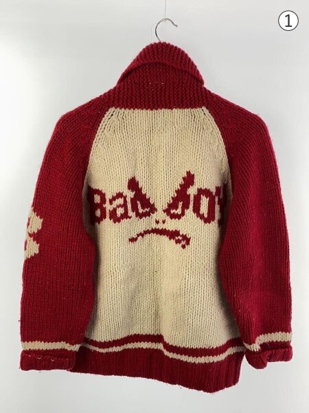 BAD BOY(バッドボーイ) / 90s/カウチンニット/カーディガン(厚手)/M 