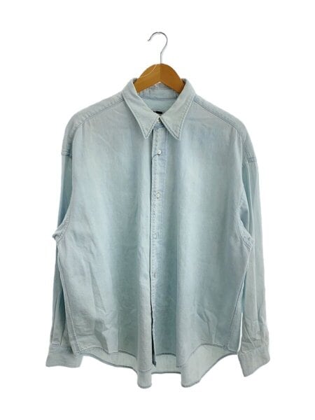 新品25SS H beauty&youth アイスウォッシュデニムシャツ M