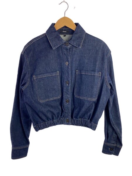 theory(セオリー) / 22ss/Classic ST Denim PKT Trucker/S/コットン/01 
