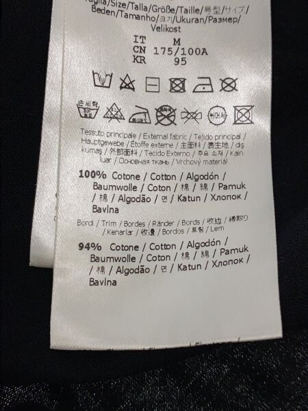 FENDI(フェンディ) / Tシャツ/M/コットン/BLK/FY0894 AE06 | 古着の