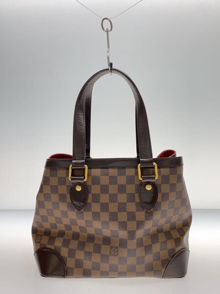 LOUIS VUITTON / ハムステッドPM_ダミエ・エベヌ/PVC/BRW LOUIS VUITTON(ルイヴィトン) / ハムステッドPM_ダミエ・エベヌ/PVC