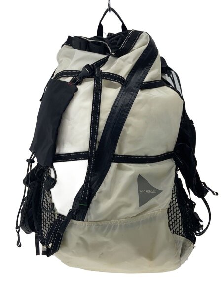 and wander(アンドワンダー) / 40L Backpack/リュック/ナイロン/WHT/AW 