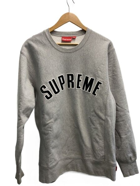 Supreme(シュプリーム) / スウェット/L/コットン/グレー/15AW/Arc Logo 