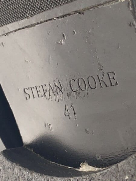 STEFAN COOKE(ステファンクック) / 21AW/BIKER SHOE/ドレスシューズ/41