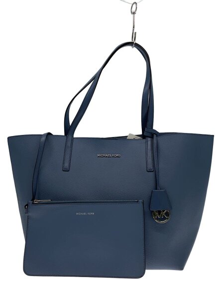 新品同様超美品♡マイケルコース レザートートバッグ ダークブルー 