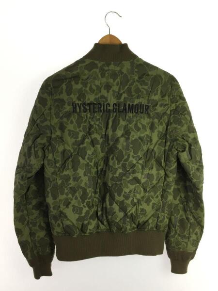 HYSTERIC GLAMOUR◇ジャケット/M/ナイロン/KHK/カモフラ/0253AC05