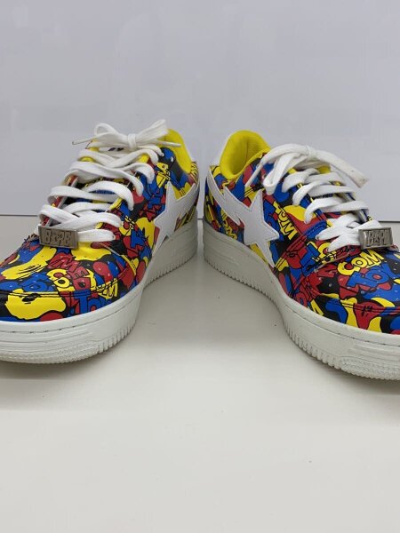 A BATHING APE◇ローカットスニーカー/26.5cm/マルチカラー/ABC CANVAS