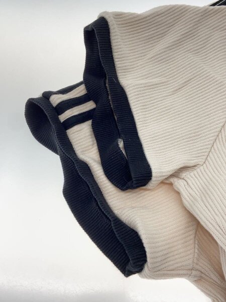 adidas / ワッフル3ストライプスTシャツ/L/コットン/CRM adidas(アディダス) / ワッフル3ストライプスTシャツ/L/コットン/CRM