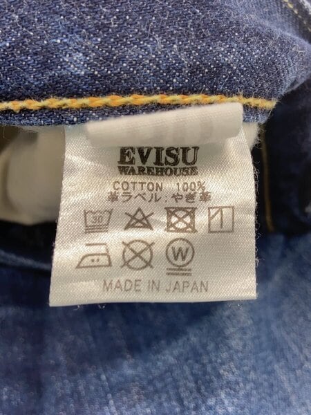 EVISU(エヴィス) / ストレートパンツ/9002 ライトオン別注モデル/30 