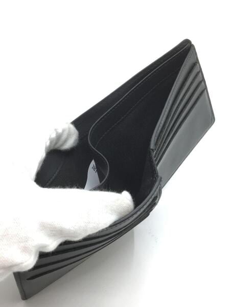 Maison Margiela / 2つ折り財布/レザー/BLK/メンズ/S35UI0435 p2861 Maison Margiela(メゾンマルジェラ) / 2つ折り財布/レザー/ブラック