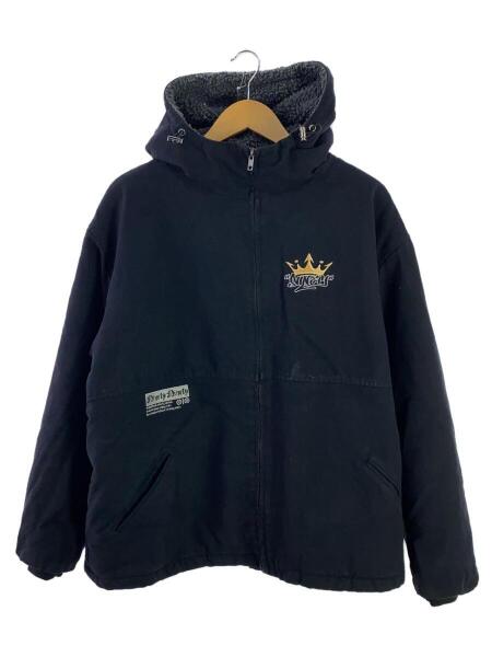 9090(ナインティナインティ) / ブルゾン/M/コットン/BLK/無地/NN1395 