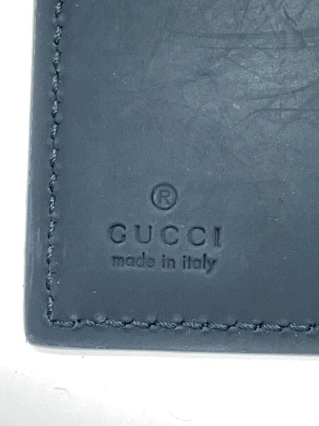 GUCCI / 3つ折り財布/--/BLK/メンズ/771318 GUCCI(グッチ) / 3つ折り財布/--/BLK/メンズ/771318 2091// | 中古品の