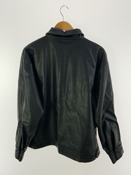Backers(バッカーズ) / フェイクレザージャケット/L/ポリエステル/BLK