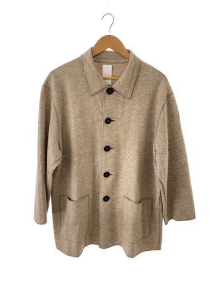 Cale カル natural wool felt jacket brown 3 Cale カル natural wool felt jacket brown 3 - メルカリ