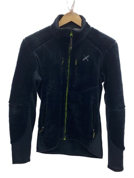 送料激安！美品★MONTURAモンチュラのジップアップスリーブシャツ★Mサイズ MONTURA モンチュラ フリース ベスト S&frasl;メンズ グリーン ボア