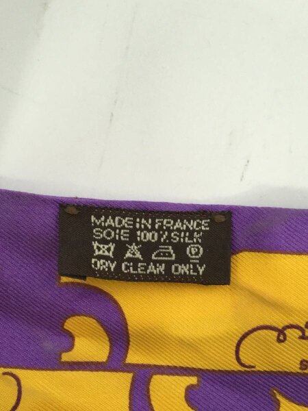 HERMES / Twilly Scarf/BRIDES DE GALA/スカーフ/シルク/パープル/総柄/レディース// HERMES(エルメス) / Twilly Scarf/BRIDES DE GALA/スカーフ/シルク