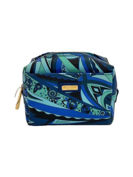 EMILIO PUCCI(エミリオプッチ) / ポーチ/--/BLU/総柄 | 中古品の販売 