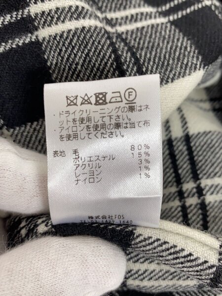 FUMITO GANRYU / 長袖シャツ/2/ウール/BLK/チェック/fu6-sh-02 FUMITO GANRYU(フミトガンリュウ) / 長袖シャツ/2/ウール/BLK/チェック