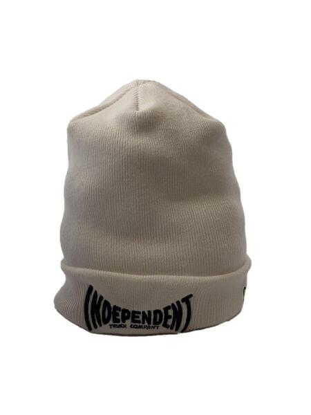 INDEPENDENT(インディペンデント) / ニットキャップ/--/コットン/WHT 