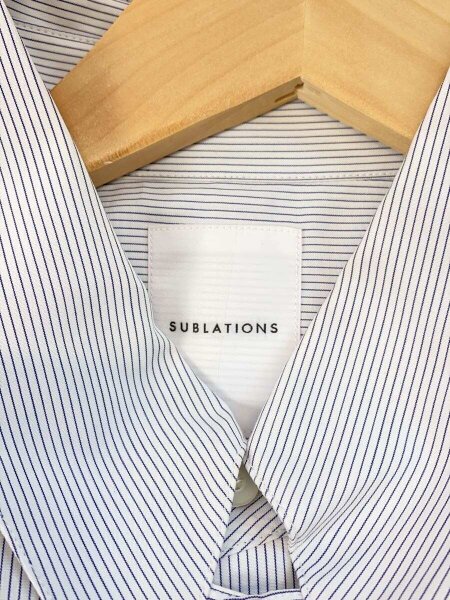 Sublations ストライプシャツ Sublations ストライプシャツ