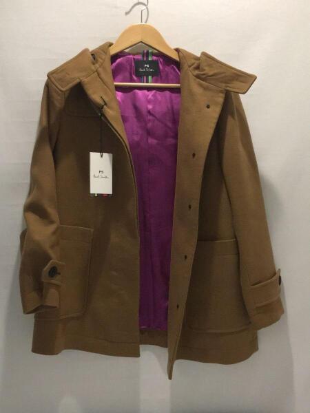 PaulSmith ウールカルゼ フーデッドコート （Paul Smith