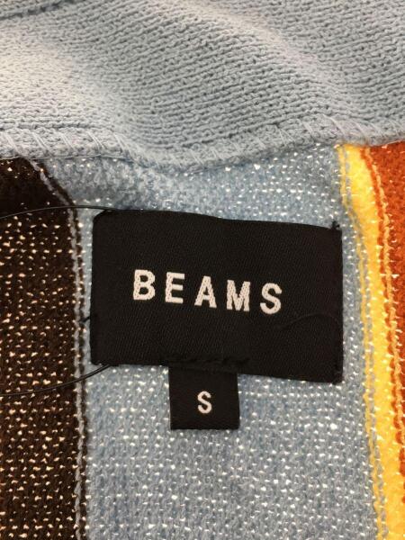 BEAMS(ビームス) / 9ゲージ マルチストライプ/カーディガン(薄手)/S 