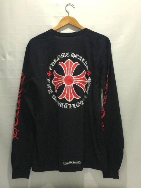 CHROME HEARTS(クロムハーツ) / 長袖Tシャツ/L/コットン/BLK/2212-304