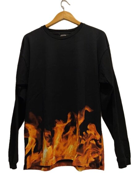 MINEDENIM(マインデニム) / 長袖Tシャツ/M/2308-6005-97-M2/23SS/Fire 