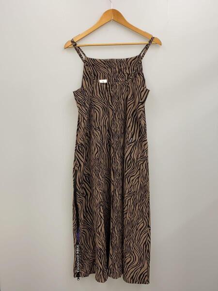 THOUSAND MILE / キャミワンピース/FREE/ナイロン/BRW/アニマル/TM221QP29022 THOUSAND MILE(サウザンドマイル) / キャミワンピース/FREE/ナイロン