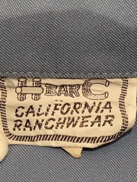 H BAR C(エイチバーシー) / 長袖シャツ/--/ポリエステル/BLU// | 古着