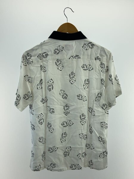 Supreme / 19SS/Dice Rayon S/S Shirts/S/レーヨン/WHT Supreme(シュプリーム) / 19SS/Dice Rayon S/S Shirts/S/レーヨン/WHT