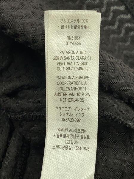 patagonia(パタゴニア) / カットソー/XS/ポリエステル/BLK/40235SP22