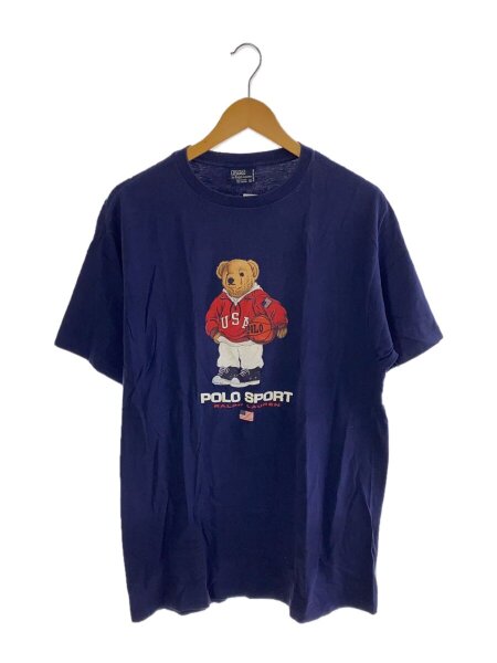POLO RALPH LAUREN(ポロラルフローレン) / Tシャツ/M/コットン/NVY 