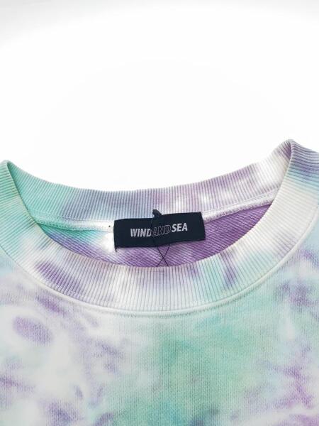 WIND AND SEA(ウィンダンシー) / 20SS/WDS TIE-DYE SWEAT TOPS/首  