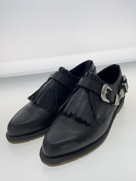 Dr. Martens 黒 レザー ローファー バックル付き | VACHAMBER.COM