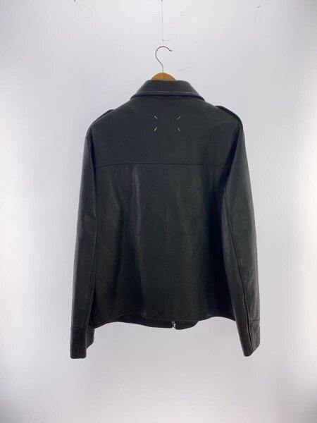Maison Margiela / タグ付/21AW/レザー切替/シングルライダースジャケット/52/羊革/KHK/S50AM0526// Maison Margiela(メゾンマルジェラ) / タグ付/21AW/レザー切替