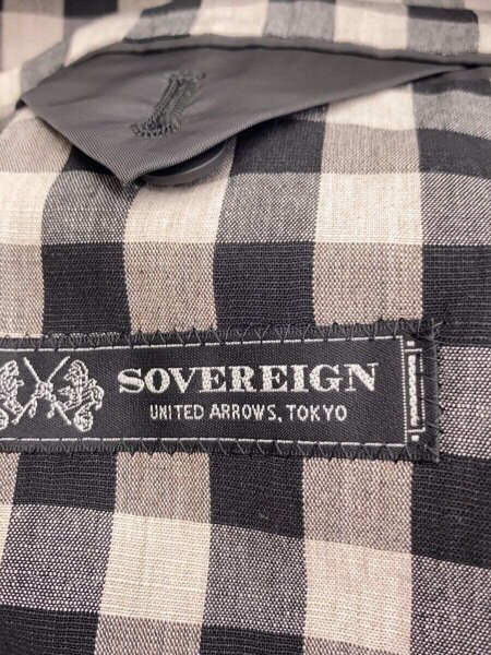 Sovereign(ソブリン) / ビッグギンガム アンコン 2ボタン ジャケット 