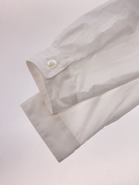 COMME des GARCONS GIRL / 25SS/丸襟/シャツワンピース/S/コットン/WHT/NO-O001 COMME des GARCONS GIRL(コムデギャルソンガール) / 25SS/丸襟/シャツ