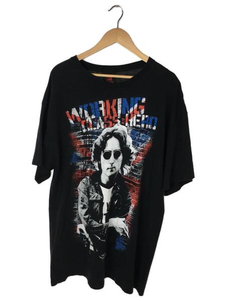 Zion(ザイオン) / Tシャツ/XXL/コットン/BLK/JOHN LENNON WORKING 