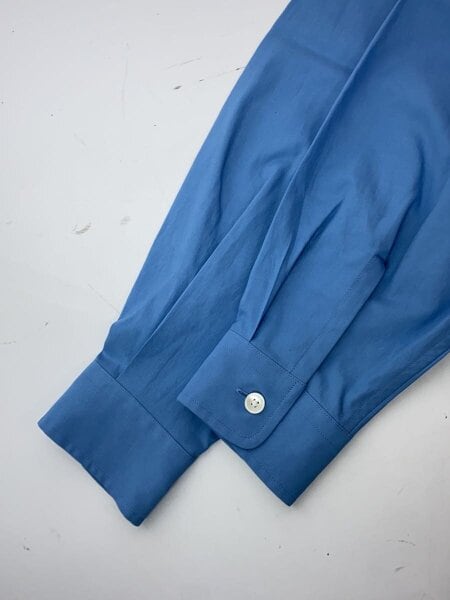 AURALEE / 長袖シャツ/3/コットン/BEG/無地/A24SS02TN AURALEE(オーラリー) / 長袖シャツ/3/コットン/ブルー/無地/A24AS02TN